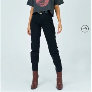 princess polly | NWT black straight leg jean